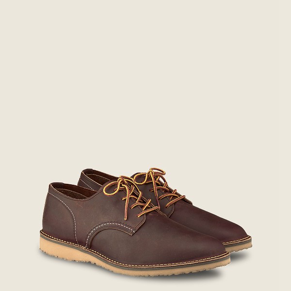 Red Wing Oxford Hombre Marrom - Weekender – Rough & Tough Cuero - 463-LVQOZI